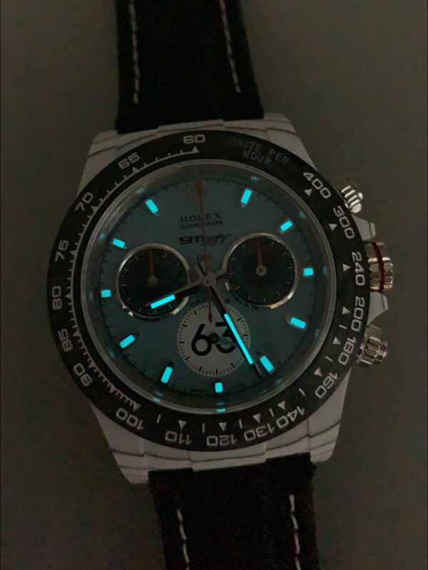 Rolex Daytona DiW Ferrari Tiffany Dial Edition Watch(1;1 Super Clone)