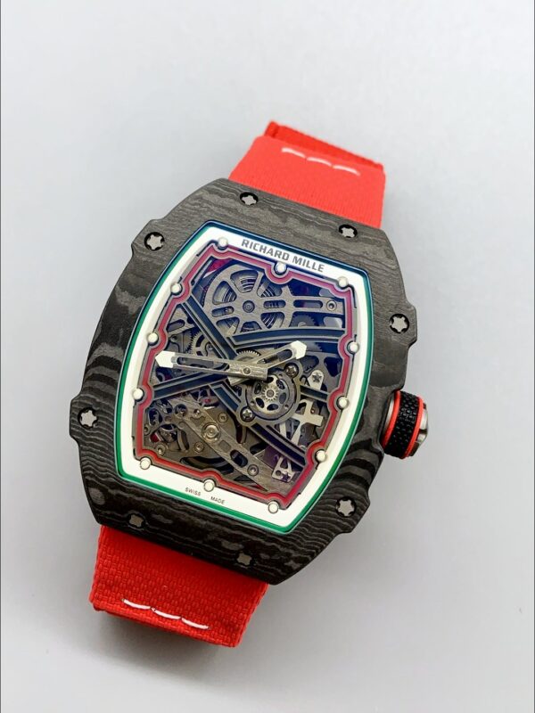 Richard Mille RM 67-02 Italy Black Carbon TPT Italy (1;1 Super Clone)