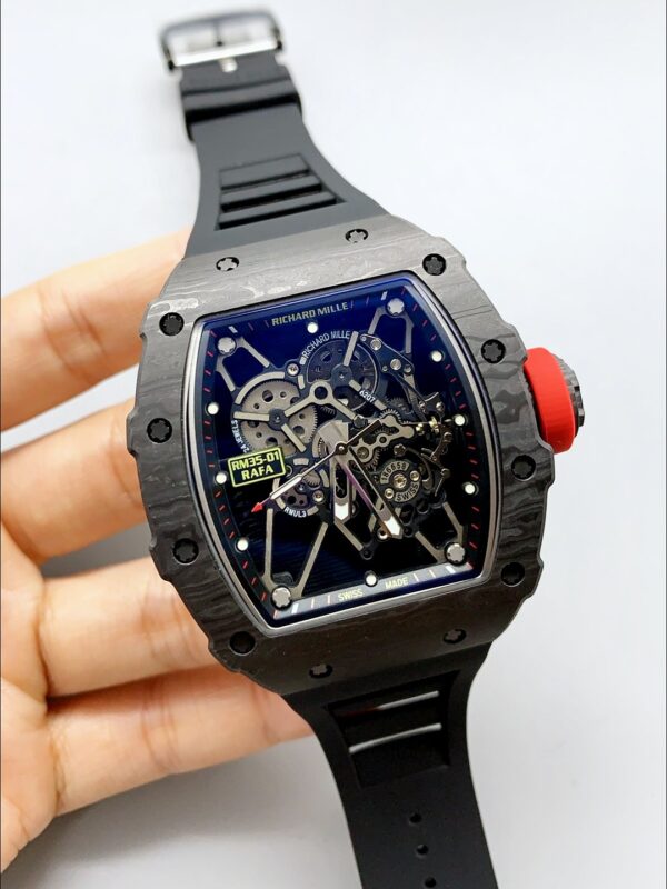Richard Mille RM 35-01 Rafael Nadal Black NTPT Carbon(1;1 Super Clone)