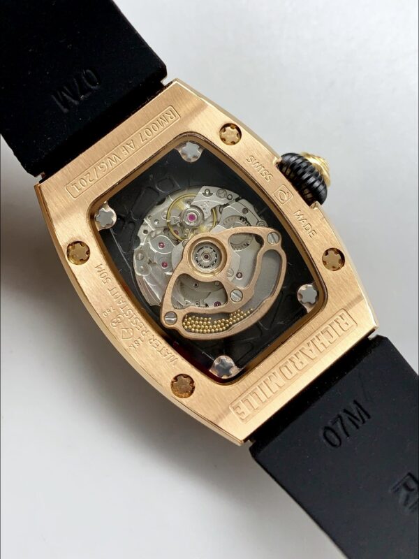 Richard Mille – RM07-01 Rose Gold Jasper Dial Medium Set(1;1 Super Clone)