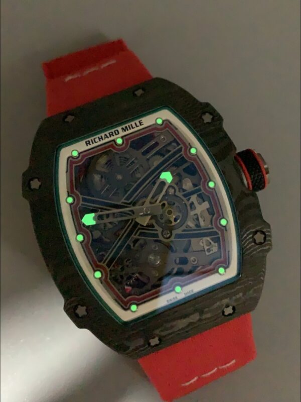 Richard Mille RM 67-02 Italy Black Carbon TPT Italy (1;1 Super Clone)