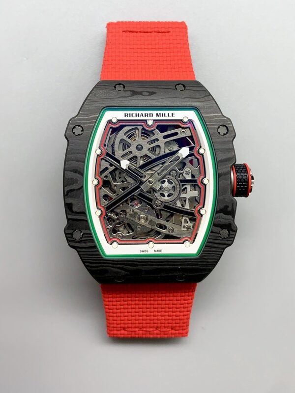 Richard Mille RM 67-02 Italy Black Carbon TPT Italy (1;1 Super Clone)