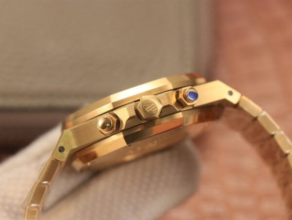 Audemars Piguet Royal Oak Chronograph 18K Gold on 904L Steel – 1:1 Sup