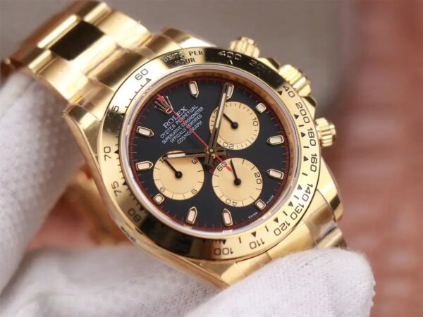 ROLEX DAYTONA 116508 YELLOW GOLD ORIGINAL CAL.4130 MOVEMENT 904L ST