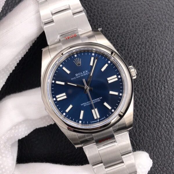 1:1 super clone Rolex Oyster Perpetual 41 Blue face 124300