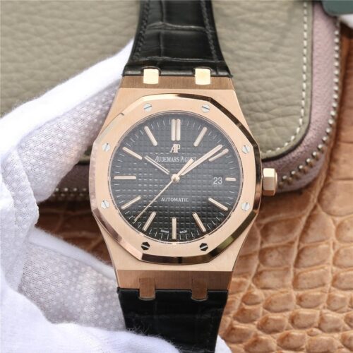 1:1 Superclone Audemars Piguet RO 15400( Rose gold black AP)