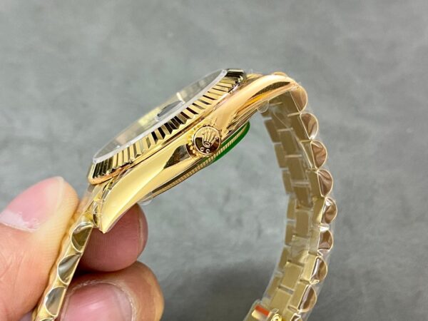 Day Date Rolex Weekly Journal 18K Yellow Gold Plated counter weight