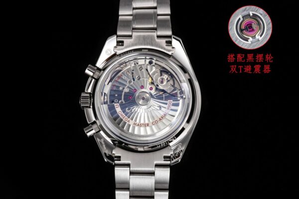 1:1 super clone Omega Super Series Moonphase (black OMEGA)