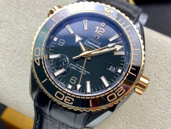 1:1 Superclone Omega Chieftain Series Black Ceramic Ocean Universe 600 meters