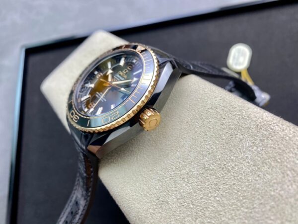 1:1 Superclone Omega Chieftain Series Black Ceramic Ocean Universe 600 meters