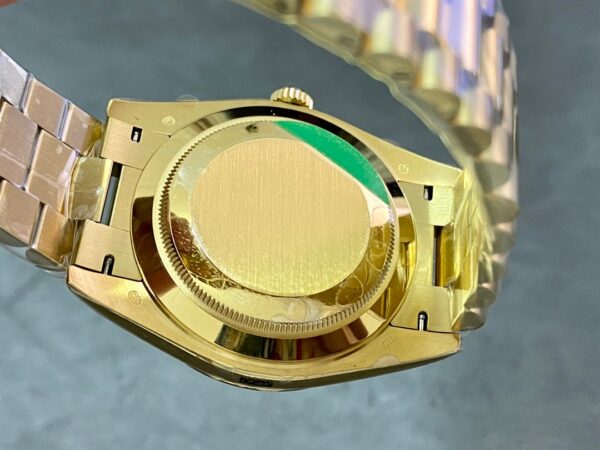 Day Date Rolex Weekly Journal 18K Yellow Gold Plated counter weight