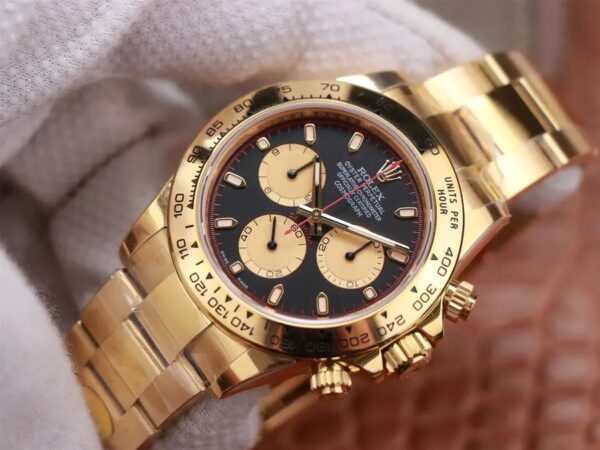 ROLEX DAYTONA 116508 YELLOW GOLD ORIGINAL CAL.4130 MOVEMENT 904L ST