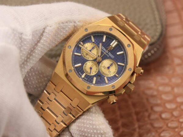 Audemars Piguet Royal Oak Chronograph 18K Gold plated – 1:1 Superclone