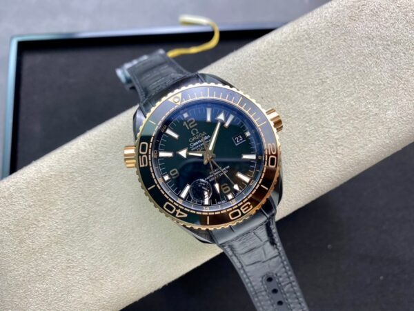 1:1 Superclone Omega Chieftain Series Black Ceramic Ocean Universe 600 meters