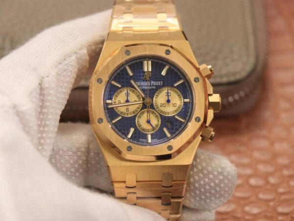 Audemars Piguet Royal Oak Chronograph 18K Gold plated – 1:1 Superclone