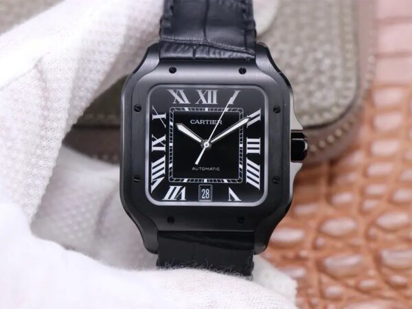 Cartier Santos DLC S38.5MM Diameter – 1:1 Superclone
