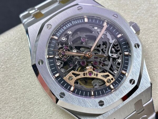1:1 Superclone Royal Oak Offshore 5407ST.OO.1220ST.01(silver AP tourbillon)
