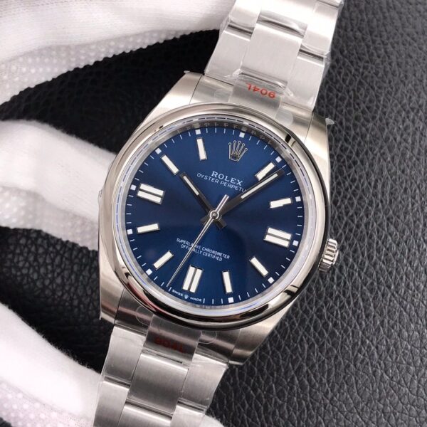 1:1 super clone Rolex Oyster Perpetual 41 Blue face 124300