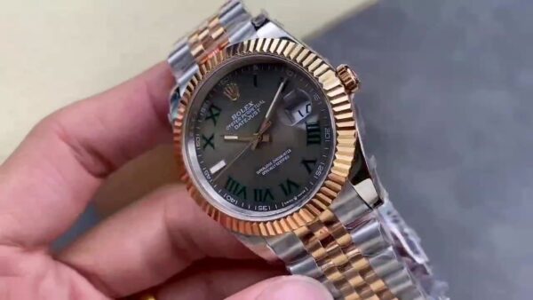 1:1 super clone Datejust 36MM & 41 MM Wimbledon: Ref. 126334