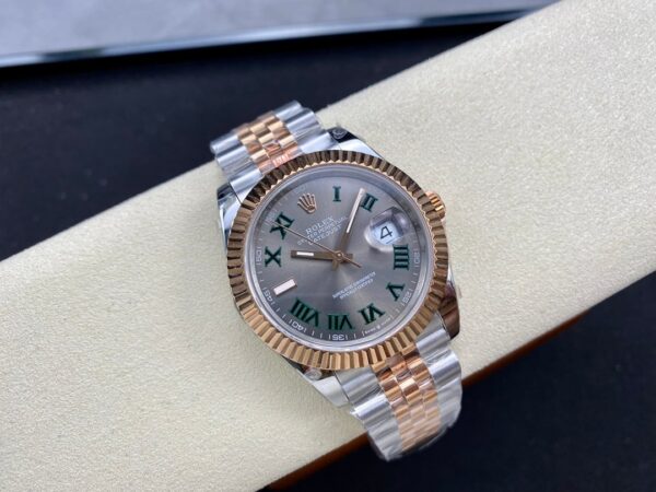 1:1 super clone Datejust 36MM & 41 MM Wimbledon: Ref. 126334