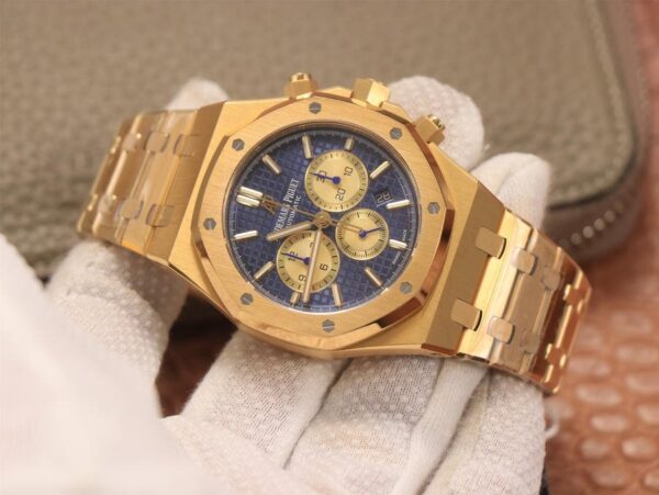 Audemars Piguet Royal Oak Chronograph 18K Gold plated – 1:1 Superclone