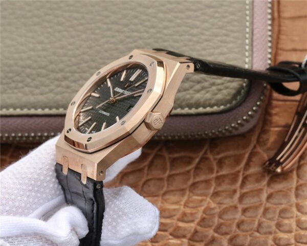 1:1 Superclone Audemars Piguet RO 15400( Rose gold black AP)