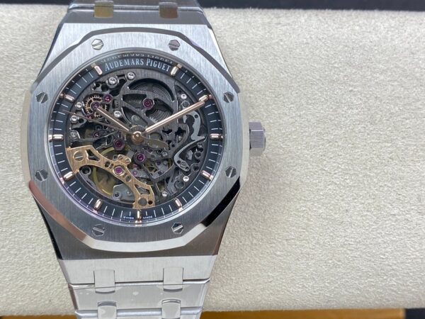 1:1 Superclone Royal Oak Offshore 5407ST.OO.1220ST.01(silver AP tourbillon)